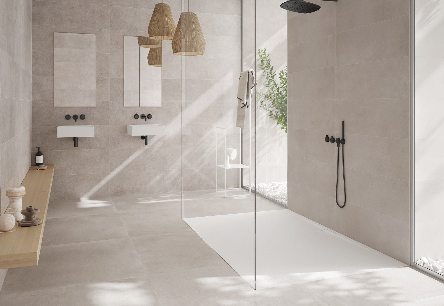 Renovar el baño: ideas de duchas modernas